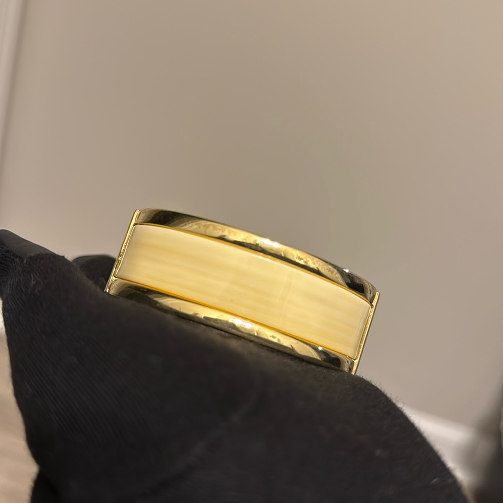 Talbots Gold and Cream Bracelet